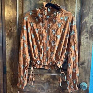 Roper western zip up light jacket